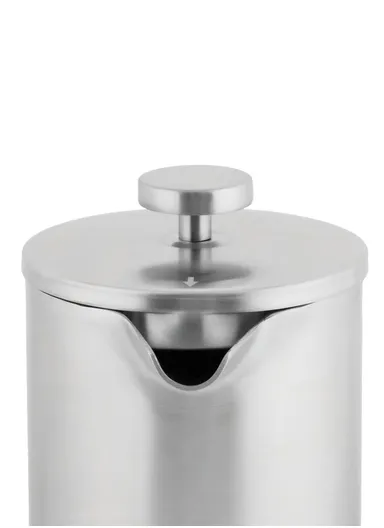 350ML Double-Wall Stainless Steel Press Coffee Maker (D9 × H17.5)cm