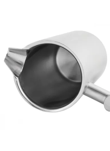 350ML Double-Wall Stainless Steel Press Coffee Maker (D9 × H17.5)cm