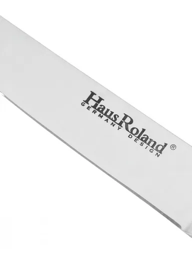 8-Pieces Stainless Steel Kitchen Knife Set with Wooden Block &amp; Scissors (W9 × D17 × H21 cm) - Silver