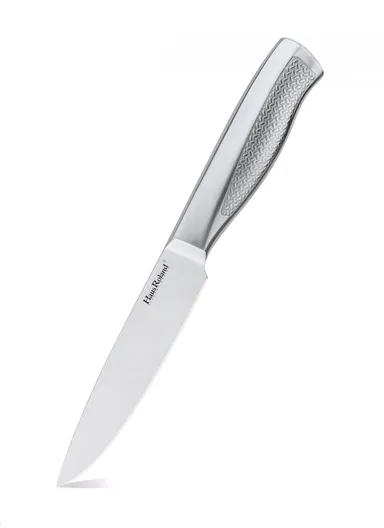 5" Stainless Steel Utility Knife with Ergonomic Handle HR641-2