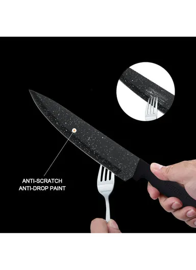 3.5" Stainless Steel Paring Knife with Non-Stick Marble Coating HR643-3