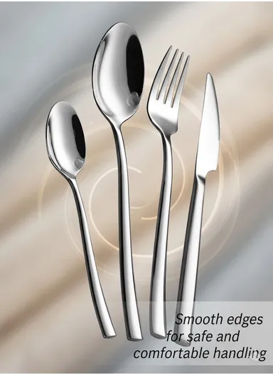 24-Piece 18/10 Stainless Steel Flatware Set HR044-2