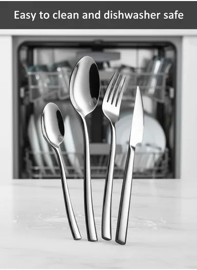 24-Piece 18/10 Stainless Steel Flatware Set HR044-2