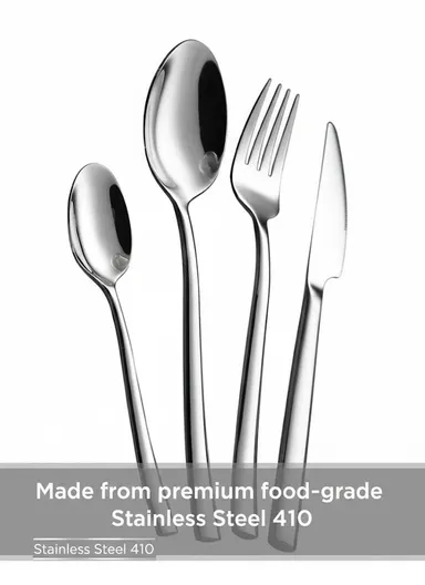 24-Piece 18/10 Stainless Steel Flatware Set HR044-2