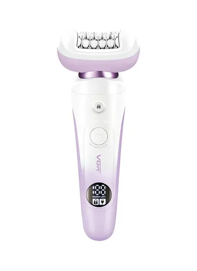5-in-1 Professional Lady Epilator Set with 27 Tweezers, LED Display, IPX7 Water Resistance &amp; USB Charging V-750