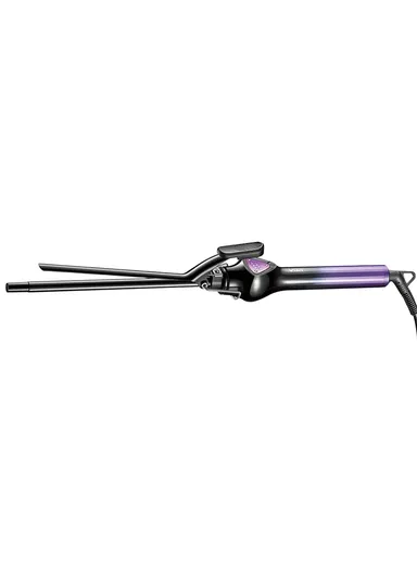 32W Professional Hair Curler with 10mm Ceramic Barrel, LED Temp Control &amp; 30 Min Auto Shut-Off V-573 - Purple