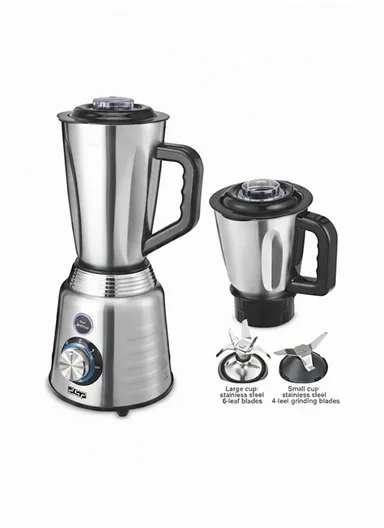 900W Multi-Purpose Blender with Dual Stainless Steel Cups KJ2203