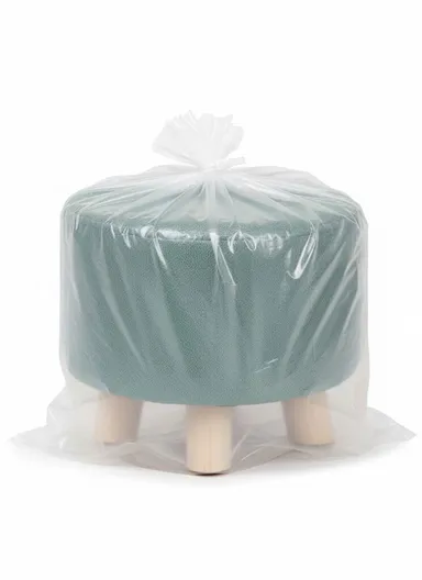 Simple Creative Microfiber Suede Small Stool – Portable, Anti-Slip &amp; Space-Saving Design (D28 × H25 cm) – Forest Green