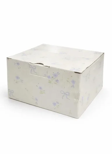 260ML Elegant Pink Bows Ceramic Mug &amp; Plate Set (D14 x H9)cm