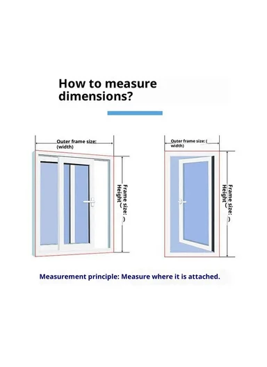 80 x 120cm Magnetic Window Screen Mesh Insect Barrier Curtain for Kitchen Living Room - White Frame+Grey Mesh