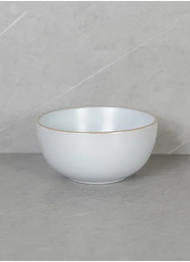 12 pieces Stoneware Dinnerware Set, Dishwasher &amp; Microwave Safe Durable Everyday Dining Set-Terracotta-White