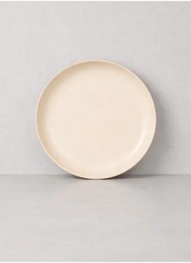 12 pieces Stoneware Dinnerware Set, Dishwasher &amp; Microwave Safe Durable Everyday Dining Set -Cream