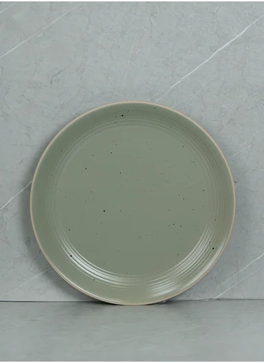 12 pieces Stoneware Dinnerware Set, Dishwasher &amp; Microwave Safe Durable Everyday Dining Set -Mint