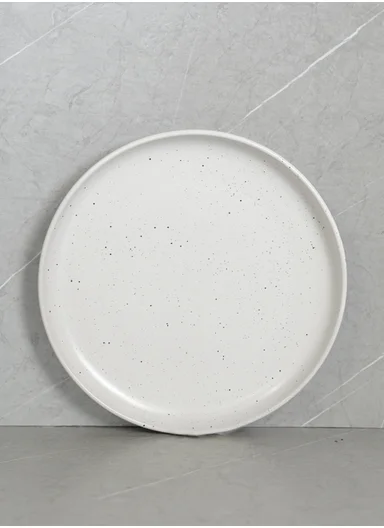 32 pieces Stoneware Dinnerware Set, Dishwasher &amp; Microwave Safe Durable Everyday Dining Set -White-BM-S16524