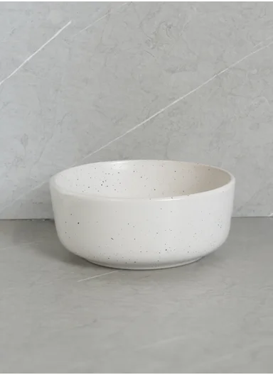 32 pieces Stoneware Dinnerware Set, Dishwasher &amp; Microwave Safe Durable Everyday Dining Set -White-BM-S16524