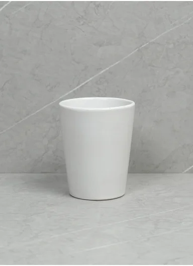 16-Pieces Modern Oval Stoneware Dinnerware Set BM-S16543 - White