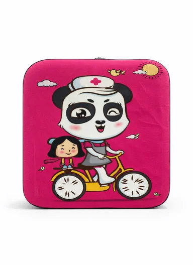 Simple Creative Oxford Fabric Small Stool – Portable, Anti-Slip &amp; Space-Saving Design (L26 x W26 x H23)cm – Style 1