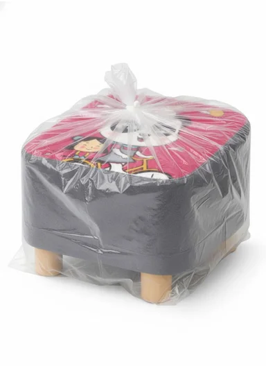 Simple Creative Oxford Fabric Small Stool – Portable, Anti-Slip &amp; Space-Saving Design (L26 x W26 x H23)cm – Style 1