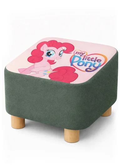 Simple Creative Oxford Fabric Small Stool – Portable, Anti-Slip &amp; Space-Saving Design (L26 x W26 x H23)cm – Style 6