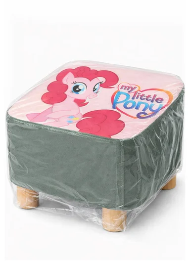 Simple Creative Oxford Fabric Small Stool – Portable, Anti-Slip &amp; Space-Saving Design (L26 x W26 x H23)cm – Style 6