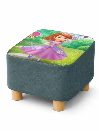 Simple Creative Oxford Fabric Small Stool – Portable, Anti-Slip &amp; Space-Saving Design (L26 x W26 x H23)cm – Style 12