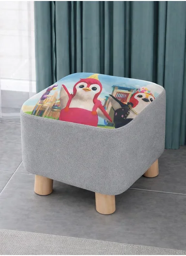 Simple Creative Oxford Fabric Small Stool – Portable, Anti-Slip &amp; Space-Saving Design (L26 x W26 x H23)cm – Style 14