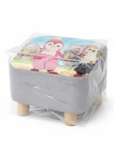 Simple Creative Oxford Fabric Small Stool – Portable, Anti-Slip &amp; Space-Saving Design (L26 x W26 x H23)cm – Style 14