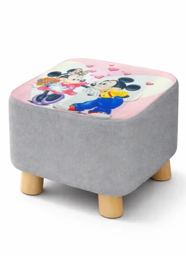 Simple Creative Oxford Fabric Small Stool – Portable, Anti-Slip &amp; Space-Saving Design (L26 x W26 x H23)cm – Style 15
