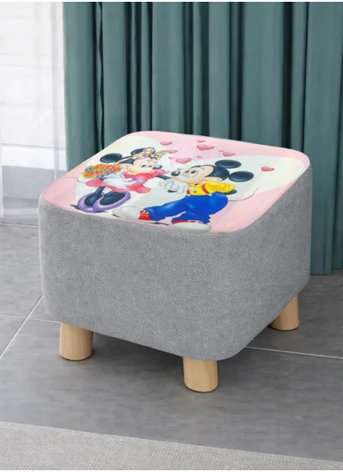 Simple Creative Oxford Fabric Small Stool – Portable, Anti-Slip &amp; Space-Saving Design (L26 x W26 x H23)cm – Style 15