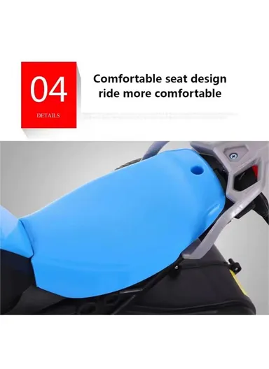 Kids Ride-On Tricycle with Music, Lights &amp; Stable Three-Wheel Design Y-TS171 - Red