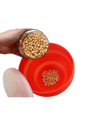 2.5L Silicone Microwave Popcorn Maker Bowl 