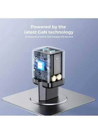 45W Dual-Port (2C) Charger-Black (EU) JR-TCG17 - Black