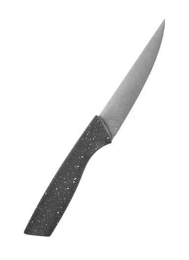 15cm stainless steel &amp; Granite single knife ZD212 - Black