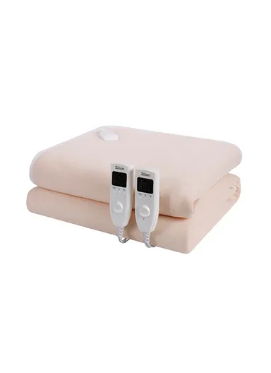 Electric Heated Blanket with 5 Temperature Settings (L160 x W140)cm ZLN4120B - Beige