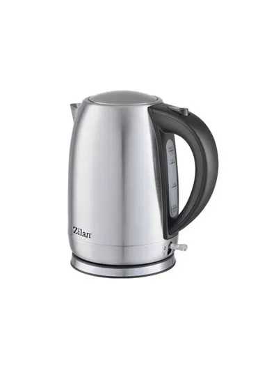 1.7L 2200W Stainless Steel Electric Kettle with 360° Rotational Base &amp; Boil-Dry Protection ZLN1680