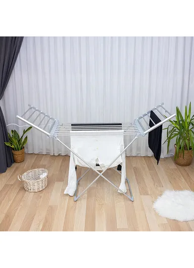 230W Electric Heated Clothes Dryer with 20 Heating Tubes &amp; 12m Hanging Space ZLN2060