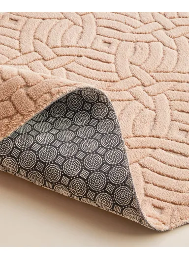 Bath Mat Set 60x80 cm + 40x60 cm Light Beige