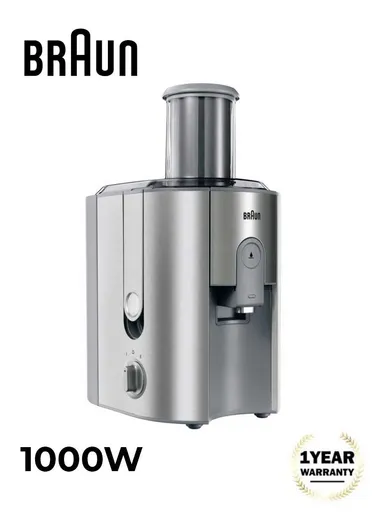 J700 Multiquick Juice Extractor 2 Speeds 1000W Power 1.25L Juice Jug &amp; 2L Pulp Conatiner - Grey