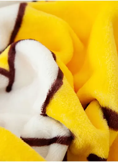 0-24 Months Duck Printed Single-Layer Baby Blanket With Ultra-Soft Comfort (L100 x W140)cm – Yellow