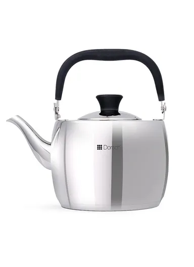 1.5L Stainless Steel Tea Kettle with Strainer and Multi-Layered Bottom DH-02920
