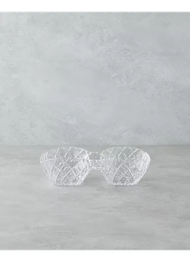 Crux Glass Presentation 25.5x13x7 cm Transparent