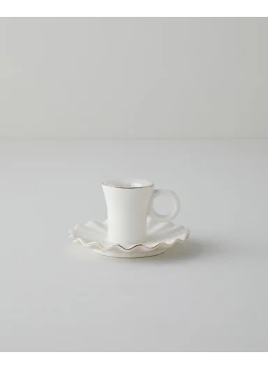 Dessa Candle Holder 6.5 cm White