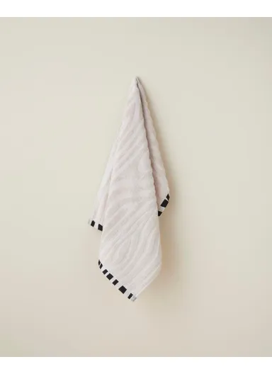 Panthera Cotton Face Towel 50x80 cm Ecru