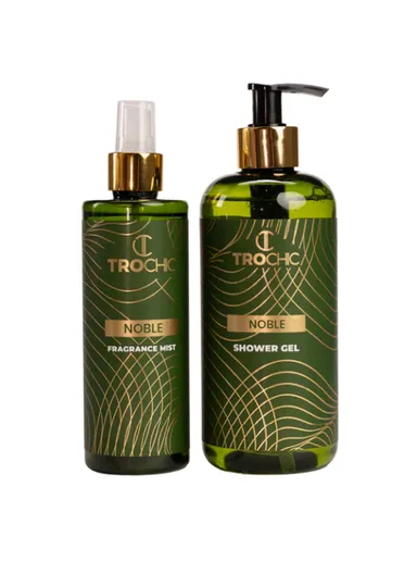 Noble Bath &amp; Body Bag Set, 280ml Body Mist &amp; Shower Gel