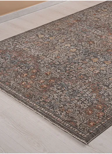 160 x 230 cm Vienna Snowdrift Area Rug Indoor Rectangular Winter Carpet - Multicolor