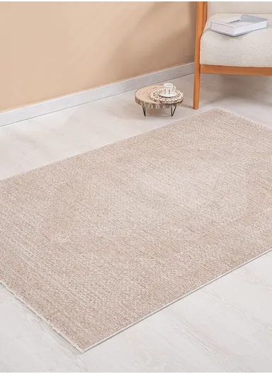 200 x 300 cm Royal Hearth Rug Indoor Rectangular Winter Carpet - Cream / Beige 