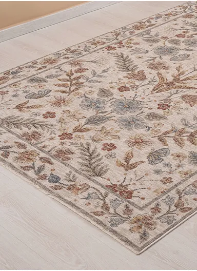 160 x 230 cm Vienna Winterfell Indoor Rectangular Winter Carpet - Multicolor