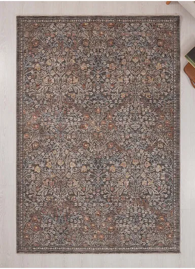 200 x 300 cm Vienna Snowdrift Area Rug Indoor Rectangular Winter Carpet - Multicolor