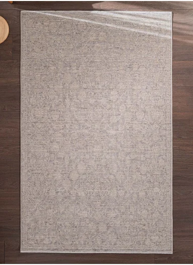 200 x 300 cm Royal Heavenly Snow Indoor Rectangular Winter Carpet - Beige / Grey