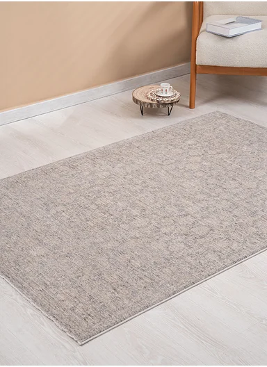 200 x 300 cm Royal Heavenly Snow Indoor Rectangular Winter Carpet - Beige / Grey